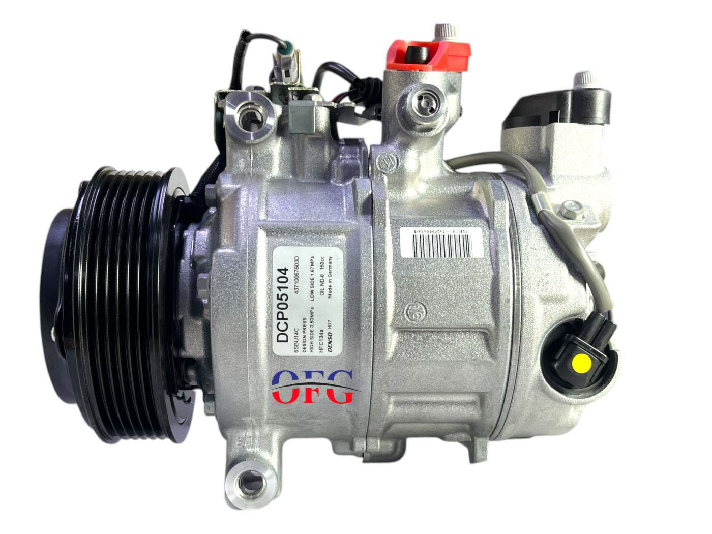 Bmw F20-F30 Bobinli Flatörlü Saplamalı 6pk 12V Orj Klima Kompresörü