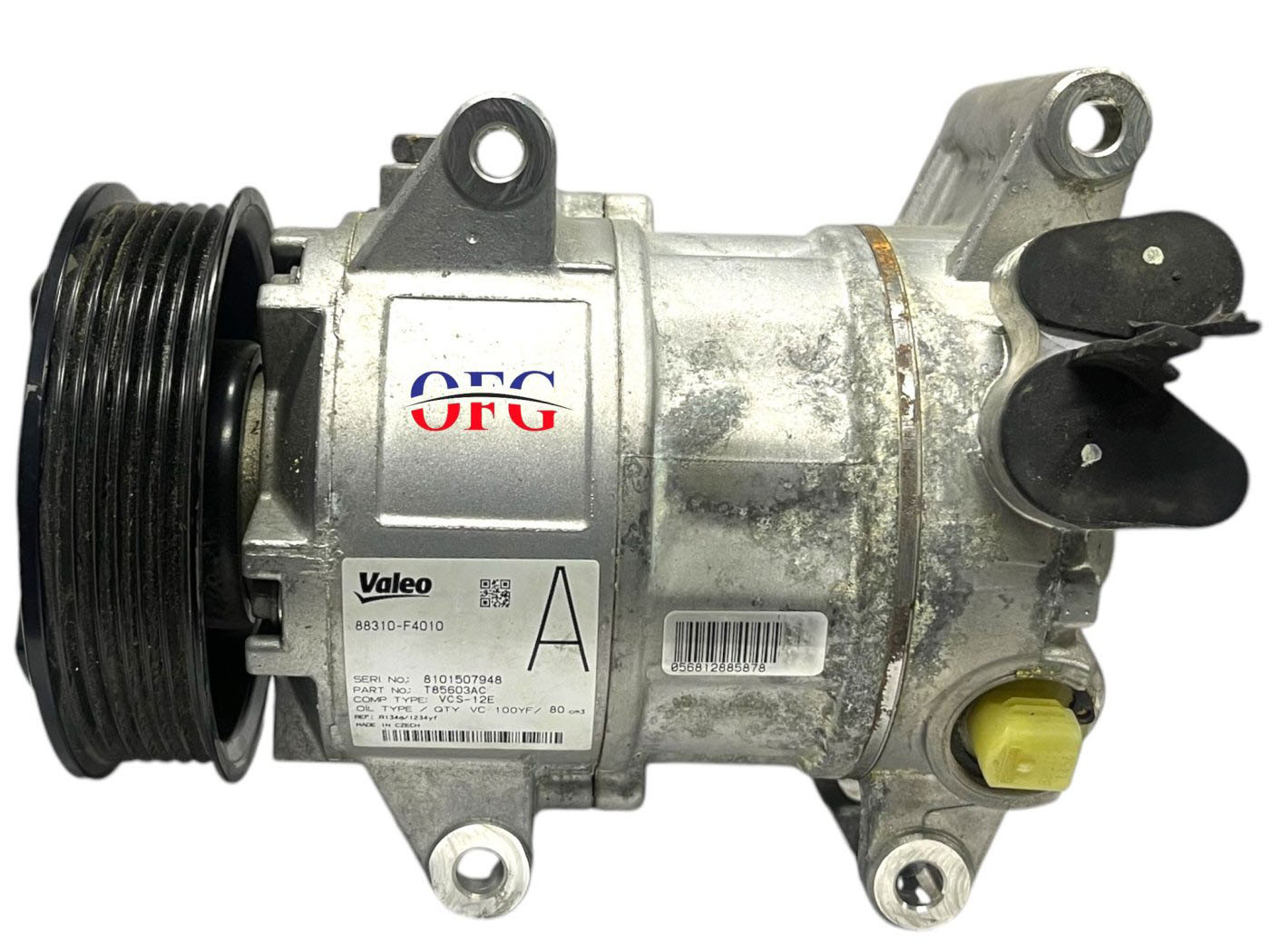 Toyota Yaris - Peugeot Orjinal 6Pk Klima Kompresörü