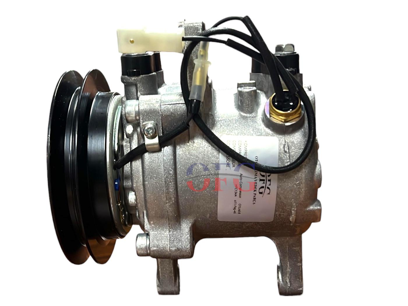 Kubato Traktör 1V 12V Klima Kompresörü