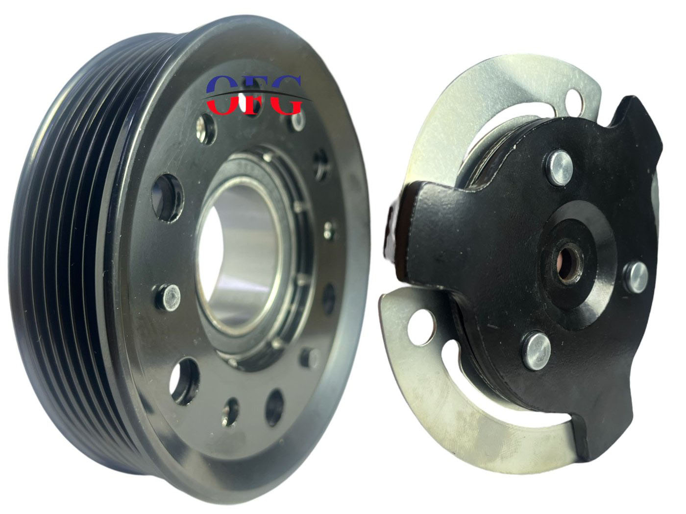 Bmw E90 Calsonic Saç Playtli 6Pk Klima Kasnak Seti