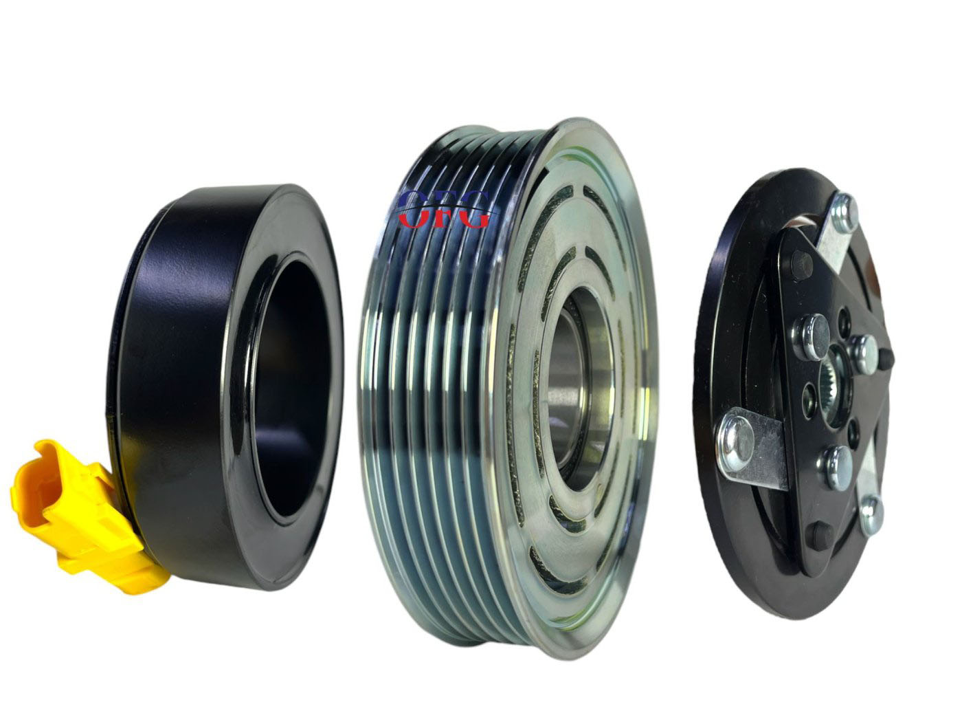 Citroen C3-C4 - Peugeot 6Pk Klima Kasnak Seti