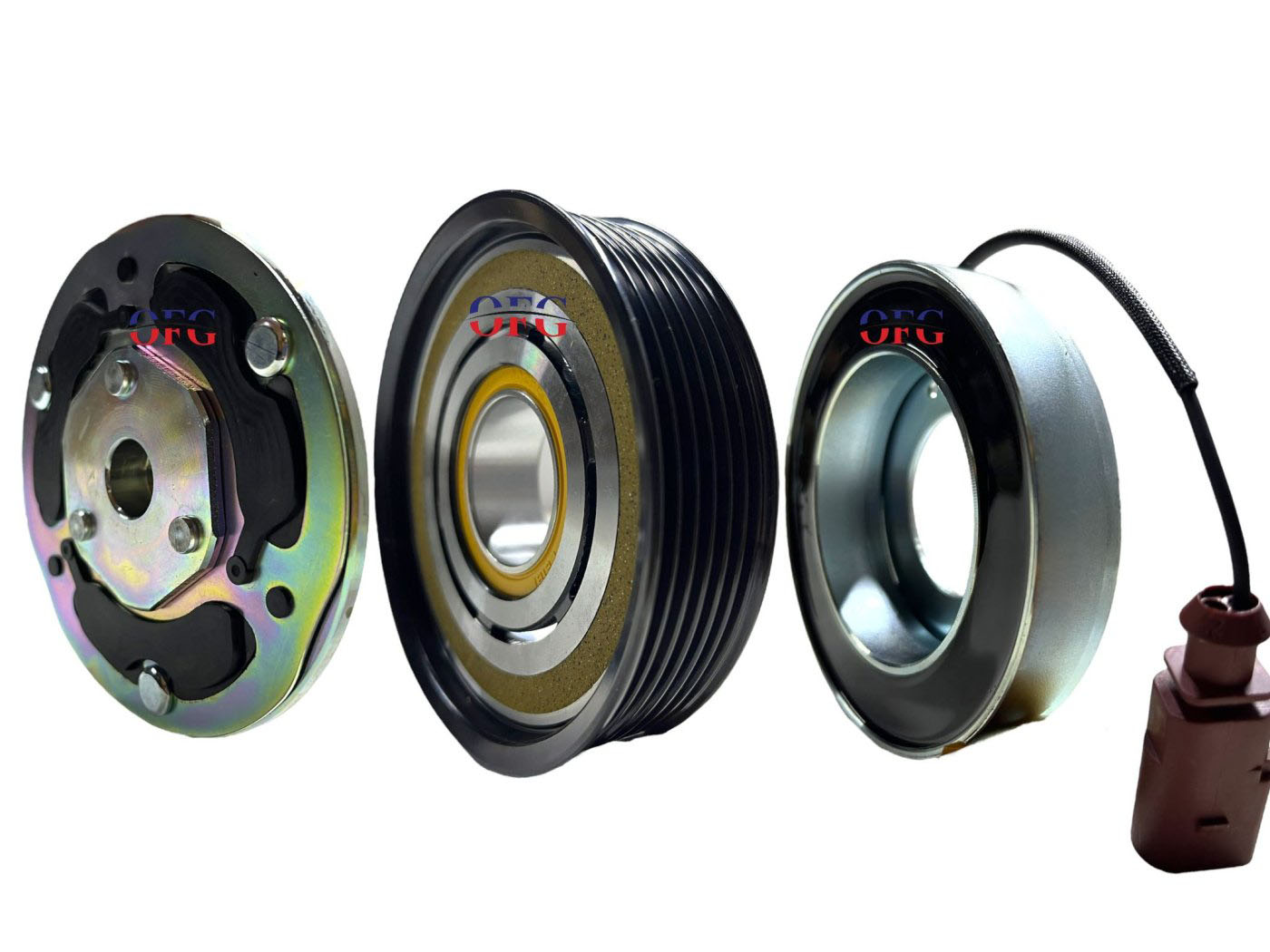 Audi  A4-A5-A7 Yeni Model Klima Kasnak Seti