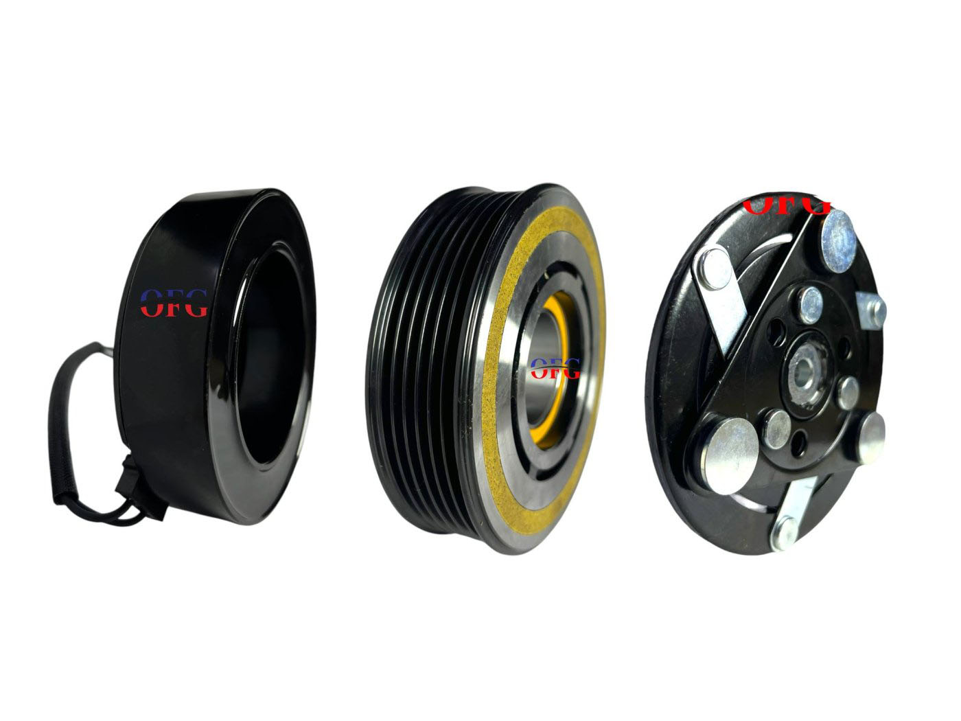 Ford C Max - Focus 6Pk Klima Kasnak Seti