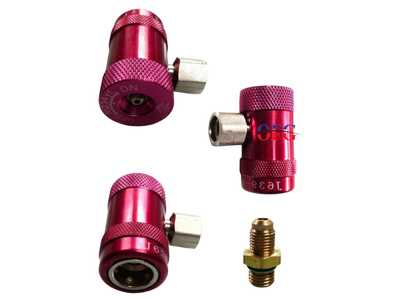 Gaz Basma Vanası 1234 Kırmızı