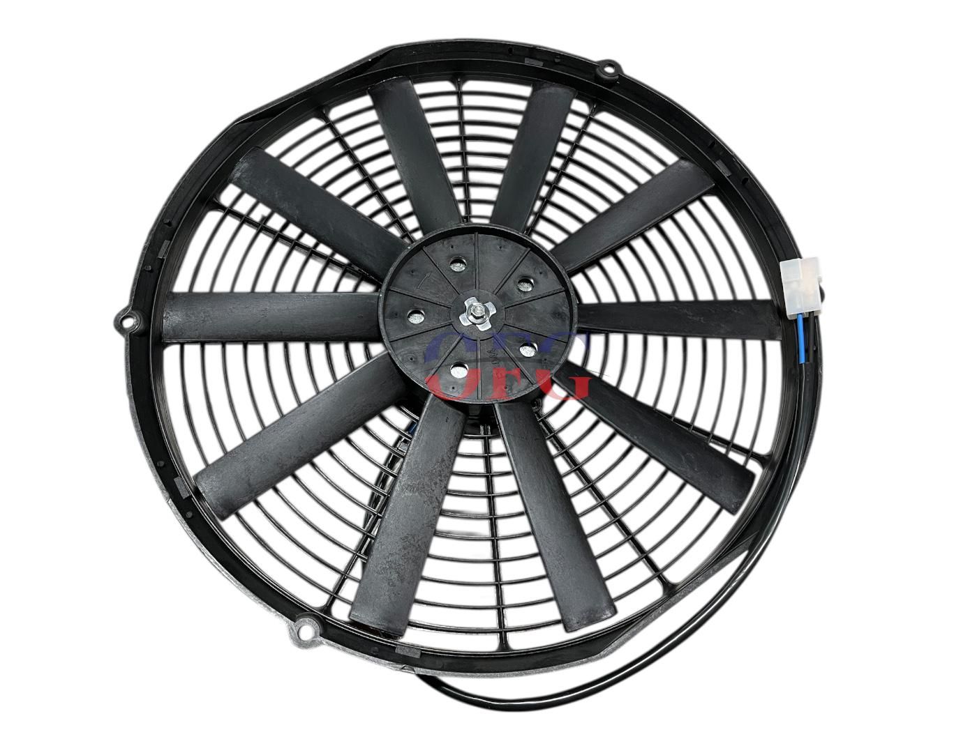 Fan Motoru 14inç 12V 130w Emici