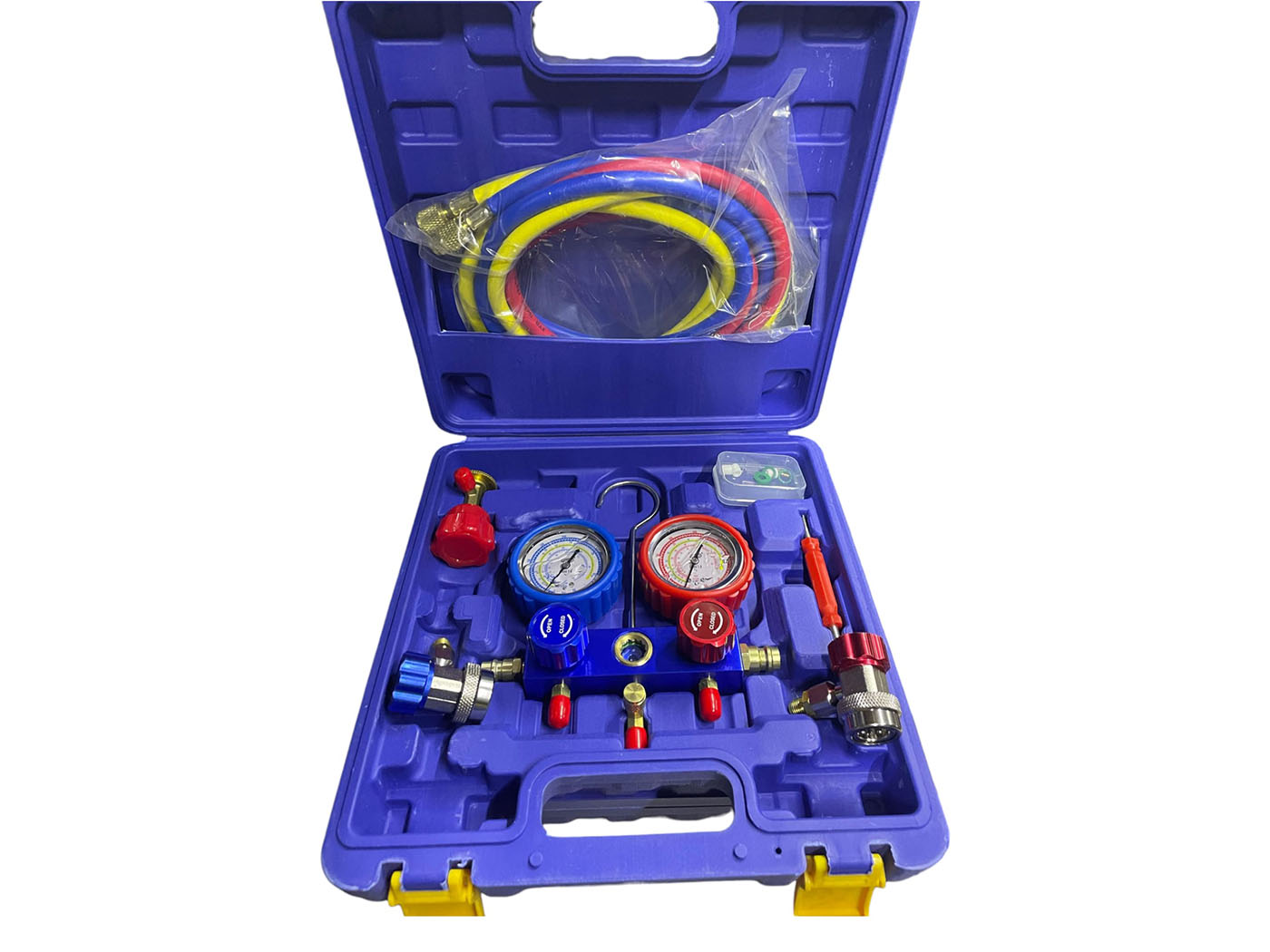 Manifold Set Gaz Basma Full Set Jaklı R134A